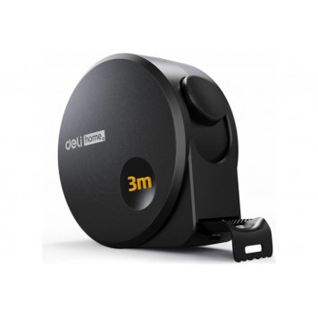 Рулетка HT8316 3мх16мм "Home Series Black", Deli