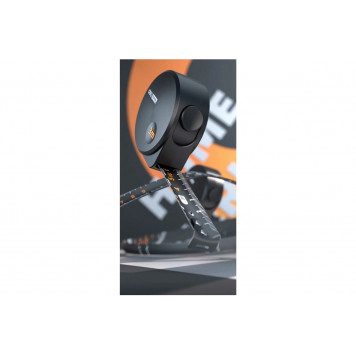 Рулетка HT8316 3мх16мм "Home Series Black", Deli-5