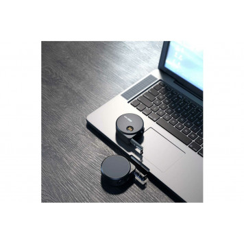 Рулетка HT8316 3мх16мм "Home Series Black", Deli-6