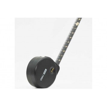 Рулетка HT8316 3мх16мм "Home Series Black", Deli-7