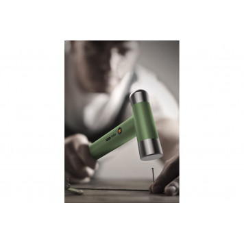 Молоток HT7008L "Home Series Green" 250 гр, Deli-3