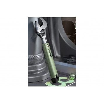 Ключ HT1508L разводной "Home Series Green" 200мм, Deli-1