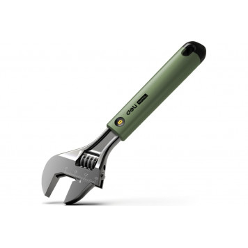 Ключ HT1508L разводной "Home Series Green" 200мм, Deli