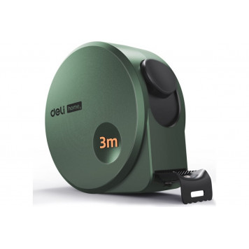 Рулетка HT8316L 3мх16мм "Home Series Green", Deli