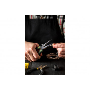 Удлиненные плоскогубцы HT2106L "Home Series Green" 160мм, Deli-2