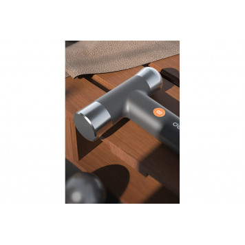 Молоток HT7008C "Home Series Gray" 250гр рукоятка из софттач пластика Deli-2