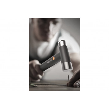 Молоток HT7008C "Home Series Gray" 250гр рукоятка из софттач пластика Deli-4