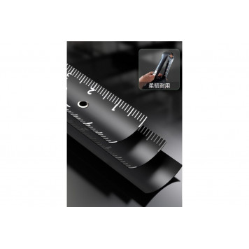 Рулетка HT8316C "Home Series Gray" 3мх16мм, Deli-2