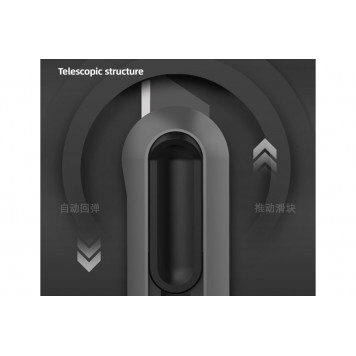 Нож технический HT4008C "Home Series Gray", Т-образное лезвие Deli-3