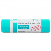 Пакеты БИО 160л 10шт зеленые для мусора