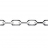Цепь DIN 766 короткозвенная оцинкованная 2мм, 80м (бухта)
