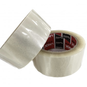 Скотч прозрачный BNO45100Y упаковочный 45ммх100Y 91м LINEX-1