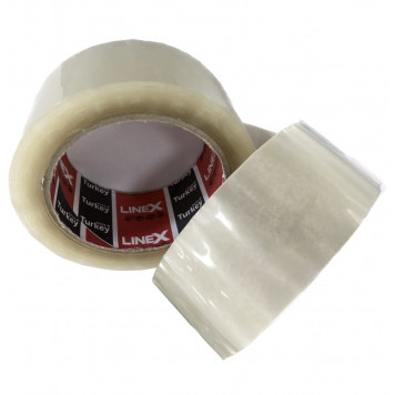 Скотч прозрачный BNO45100Y упаковочный 45ммх100Y 91м LINEX