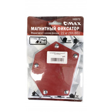 Магнитная H0072 струбцина для сварки D50 6 углов 111х136х24 MAXTOOL-2