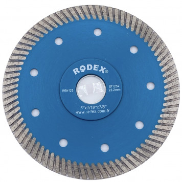 Диск RRH125 алмазный TURBO 125 мм RODEX
