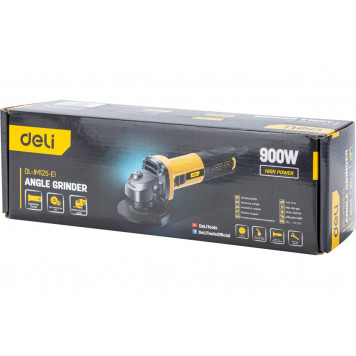 Угловая шлифмашинка DL-JM125-E1 сетевая 900 Вт, 125 мм DELI-8
