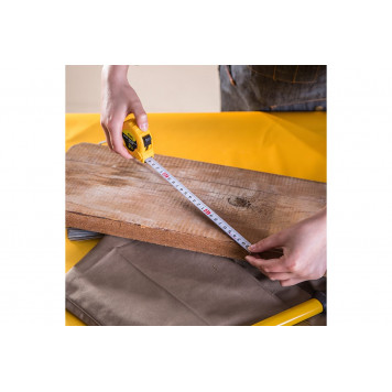 Рулетка DL9003B 3м х 16мм метрическая, корпус ударопрочный Deli-6