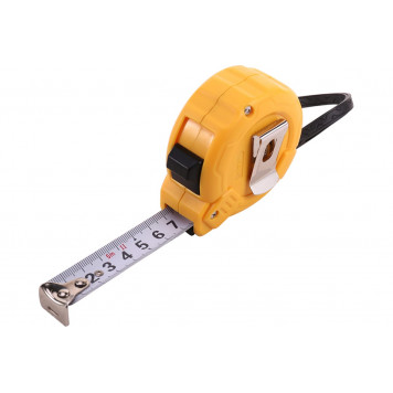 Рулетка DL9005B 5м х 19мм метрическая, корпус ударопрочный Deli-1