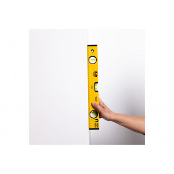 Уровень DL290400 строительный магнитный 3 глазка 40 см Deli-4