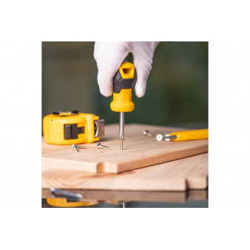 Отвёртка крестовая DL636038 PH2x38 мм, CR-V Deli-3