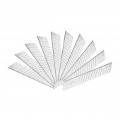 Лезвие DL-DP для ножа 18мм, 10шт, 2х-ступенчатое Deli