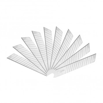 Лезвие DL-DP для ножа 18мм, 10шт, 2х-ступенчатое Deli