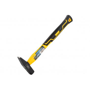 Молоток DL442003 слесарный 300гр фиберглассовая рукоять, Deli-1