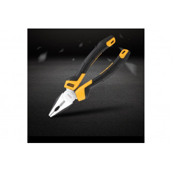 Плоскогубцы DL2007Z комбинированные 180мм двухкомпонентная рукоятка Deli-6