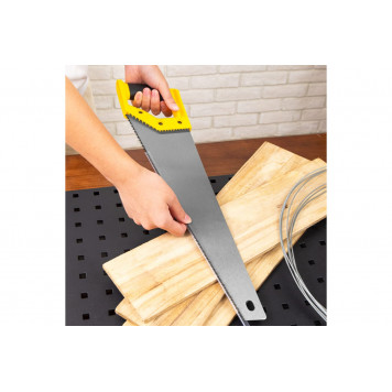 Ножовка DL6845 по дереву 450мм, Deli-4