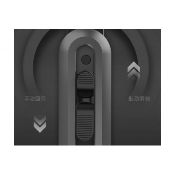 Нож технический HT4018C "Home Series Gray" 18 мм, сегментированное лезвие Deli-3