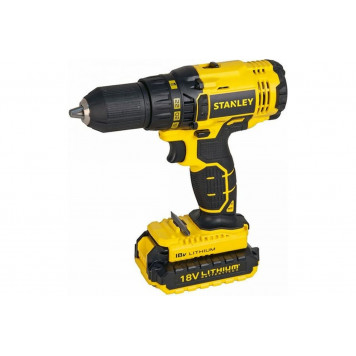 Шуруповерт SCD20C2K-RU аккумуляторный, 18В Li-Ion STАNLEY