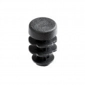 Заглушка для труб D-16 круглая, черная 26-0010