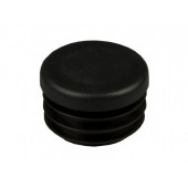 Заглушка для труб D-30 круглая, черная 26-0060