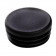 Заглушка для труб D-42 круглая, черная 26-0100