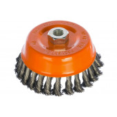 Щётка 30177 для болгарки чашечная, плетенная 125 х М14 мм