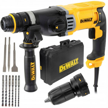 Перфоратор D25144KP-QS 900 Вт, SDS+, в комплекте с аксессуарами DEWALT