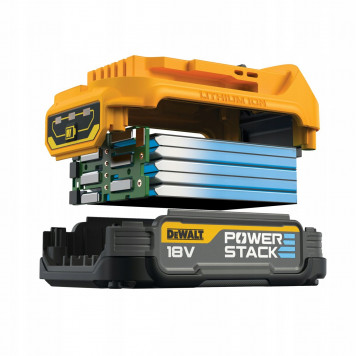 Шуруповёрт DCD805E2T-QW ударный бесщеточный 2 АКБ POWERSTAK 18В, в кейсе TSTAK DEWALT-5