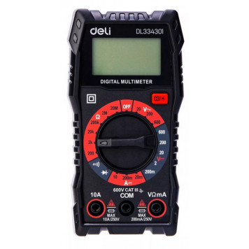 Мультиметр DL334301 цифровой универсальный DELI