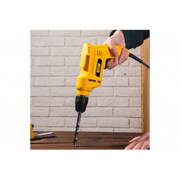 Дрель DL-DZ10-E1 сетевая 500 Вт, быстрозажимной патрон 10 мм DELI-12