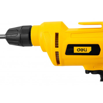 Дрель DL-DZ10-E1 сетевая 500 Вт, быстрозажимной патрон 10 мм DELI-5