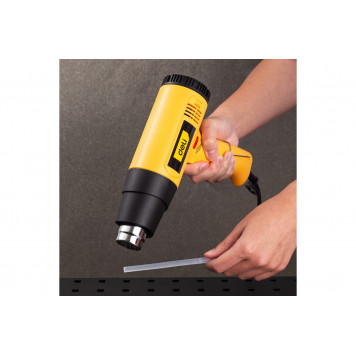 Фен DL5318 технический 1600 Вт с плавной регулировкой скорости DELI-12