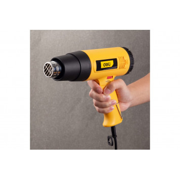 Фен DL5318 технический 1600 Вт с плавной регулировкой скорости DELI-2