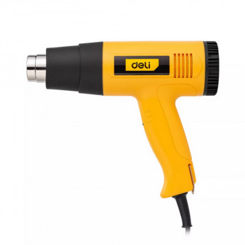 Фен DL391202 технический 2000 Вт с бесступенчатой регулировкой температуры DELI