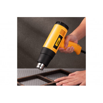 Фен DL391202 технический 2000 Вт с бесступенчатой регулировкой температуры DELI-4