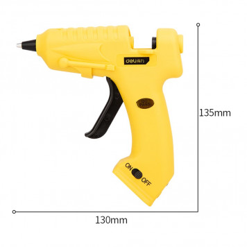 Клеевой DL5045 пистолет аккумуляторный DELI-1