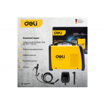 Сварочный аппарат инверторный DL-ZX7-120-E1 20-120А, 4,8кВт Deli-4