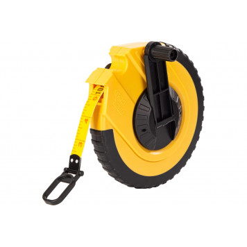 Лента DL9830ZY измерительная 30мx14,5мм стекловолокна и ПВХ, Deli-1