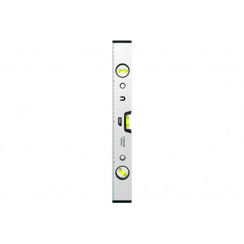 Уровень DL700400B строительный магнитный 3 глазка, 400мм, Deli