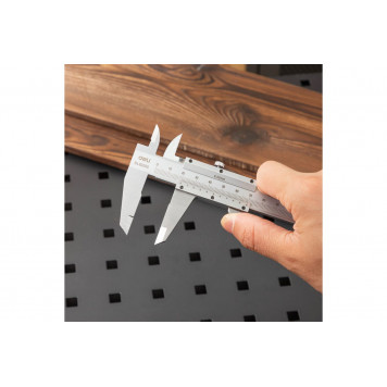 Штангенциркуль DL92200 200 мм, метрическая шкала Deli-7