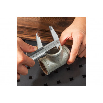 Штангенциркуль DL92200 200 мм, метрическая шкала Deli-8